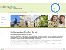 Tablet Screenshot of enddarmzentrum-mb.de